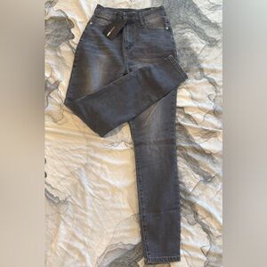 Fashion Nova Charcoal Skinny Jeans